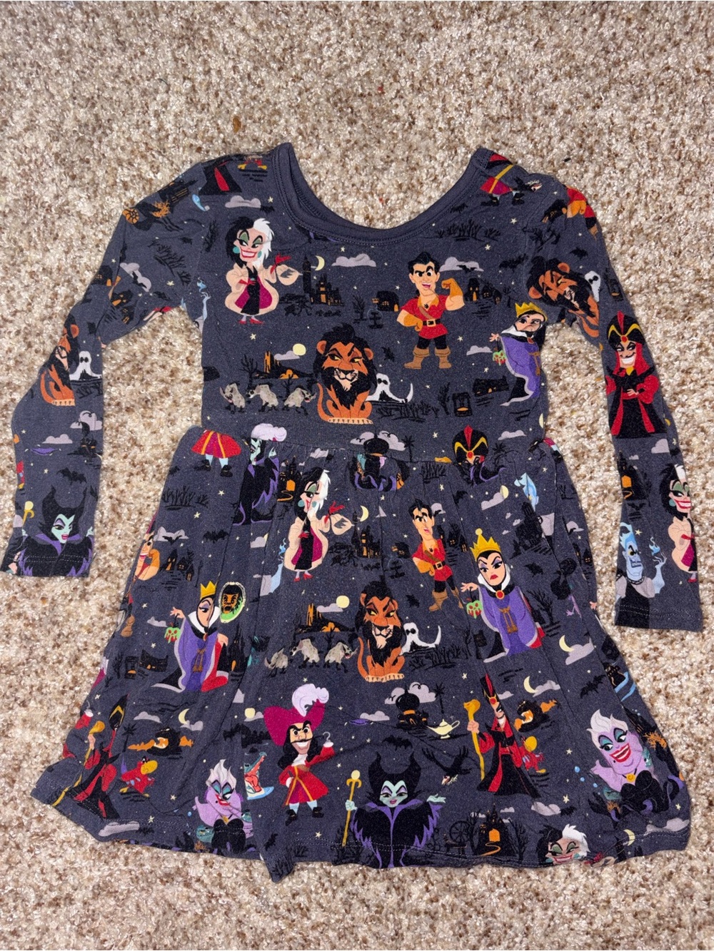 Little sleepies Disney villains dress